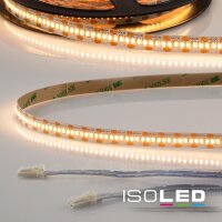 LED CRI925 MiniAMP Flexband, 12V, 6W, 2500K, 120cm, beidseitig 30cm Kabel mit male-Stecker