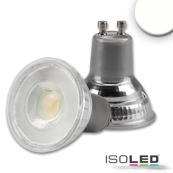 ISOLED GU10 LED Strahler 5W, 45°, prismatisch, neutralweiß, dimmbar