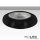ISOLED Einbaurahmen Slim rund für GU10/MR16, Alu schwarz