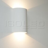 ISOLED LED Gips-Wandleuchte 2x3W, UP&DOWN, rund,...