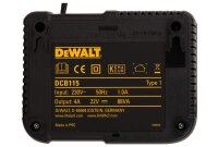 DEWALT Akku-Starterkit (2 x 18 V / 2 Ah plus DCB 115)