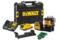 DEWALT Multilinien-Laser, 18V, 3 x 360°, grün