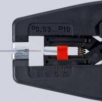 KNIPEX 12 42 195 MultiStrip 10 Automatische Abisolierzange, 195 mm