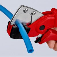KNIPEX 90 10 185 PlastiCut® Schlauch- und Schutzrohrschneider