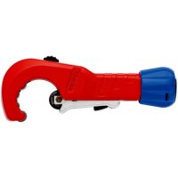 KNIPEX 90 31 02 BK Rohrabschneider TubiX® für...