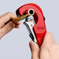 KNIPEX 90 31 02 BK Rohrabschneider TubiX® für Rohre 6-35 mm