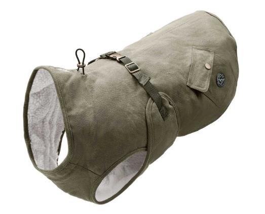 HUNTER Hundemantel Uppsala Trend 65, khaki, Hals: 40 - 76 cm,Bauch: 72 - 112 cm
