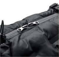 HUNTER Hundemantel Monaco 55, Hals: 74 cm, Bauch: 54-116 cm, schwarz
