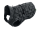HUNTER Hundemantel Monaco 55, Hals: 74 cm, Bauch: 54-116 cm, schwarz