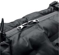 HUNTER Hundemantel Monaco 50, Hals: 70 cm, Bauch: 52-108 cm, schwarz