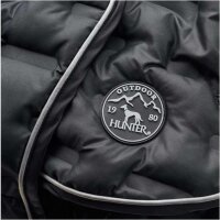 HUNTER Hundemantel Monaco 50, Hals: 70 cm, Bauch: 52-108 cm, schwarz