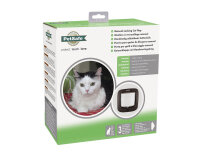 NOBBY  PetSafe Manual Cat Flap, braun, 21,9 x 21,9 cm