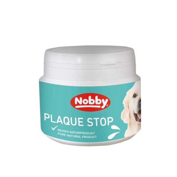 NOBBY Nahrungsergänzungsmittel "Plaque Stop Hund", 75 g
