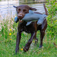 NOBBY Hundespielzeug Stoff-Hammerhai wasserfest "Flaoting", 38,5 cm