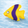 NOBBY Hundespielzeug Stofffisch wasserfest "Floating", 14,5 cm