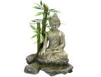 NOBBY Aqua Ornaments "Zen Statue mit Bambus",...