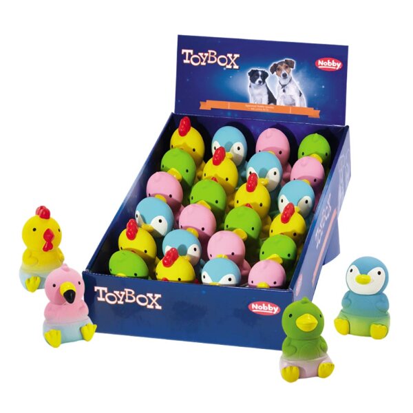 NOBBY Latex "Bird Faces", 9 + 10 cm