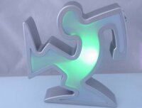 Bücherstütze mit LED Farbwechsler