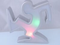 Bücherstütze mit LED Farbwechsler