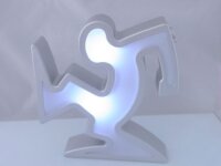 Bücherstütze mit LED Farbwechsler