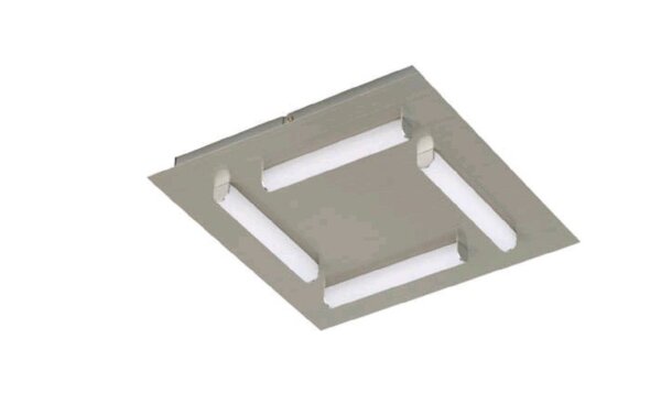 DECKENLEUCHTE BRILONER "CASA" DECKENLAMPE NICKEL LED 24W - 3576-042