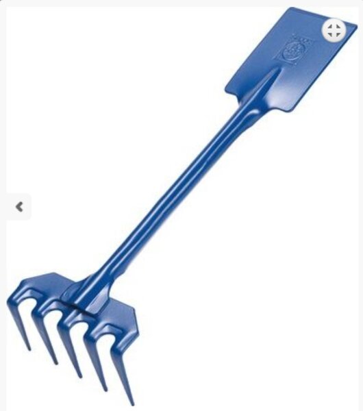 LUX-TOOLS Kombigerät "Harke und Schaufel"