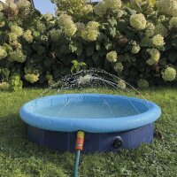 NOBBY Splash Pool 2 in 1, blau, S, Ø 80 x 20 / 25 cm