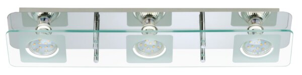 Briloner LED Super Living Led-deckenleuchte chrom 3xGU10