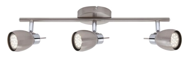Briloner LED Deckenleuchte 3-flammig TWO