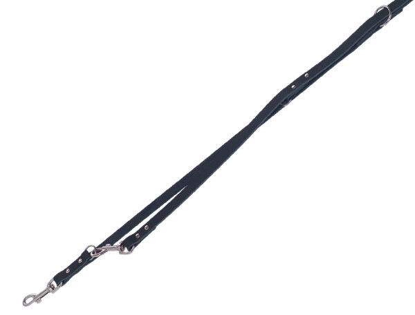NOBBY Führleine "Tabil" schwarz, L - XL, 200 cm x 18 mm