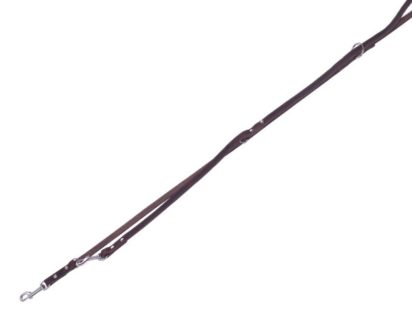NOBBY Führleine "Tabil", braun, S - M, 200 cm, 14 mm