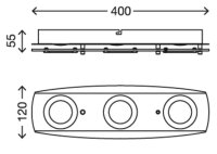 Deckenleuchte Briloner Acrilico LED Deckenlampe...