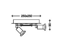 LED Deckenleuchte Briloner Riposo 3582-042 Wohnraumlampe Mit Diffusor
