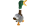 Hundespielzeug KONG® Shakers™ Honkers 45 cm, Ente