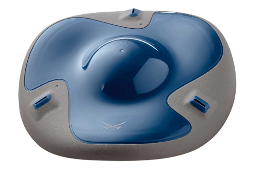 Hunter Hundespielzeug Sansibar Morsum Frisbee blau/grau, Ø = 22 cm