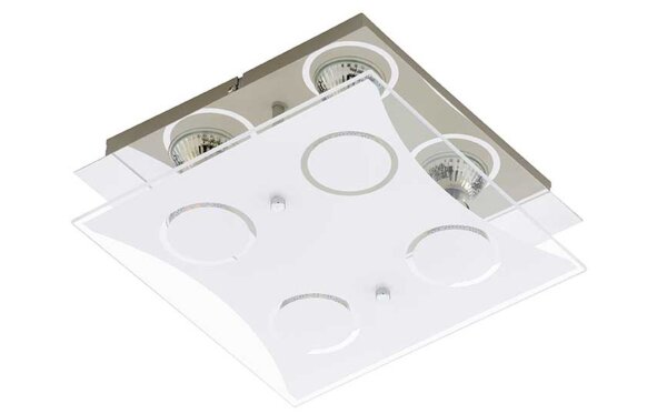 Deckenleuchte Briloner "ORNA" chrom Deckenlampe LED 12W 3599-048
