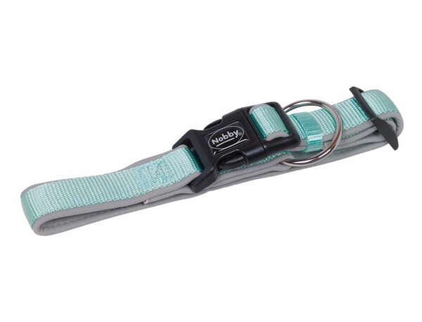 NOBBY Halsband classic "Preno" mint, XL, L: 50-65 cm; B: 25/35 mm