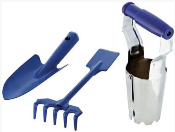 Dreiteilige LUX-TOOLS für Zwiebelpflanzen