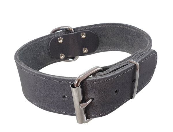 NOBBY Halsband extra "Tabil", grau, L-XL, 55 cm (43-51 cm), 40 mm