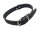 NOBBY Lederhalsband "Tabil", schwarz, M, 47 cm (38-44 cm), 18 mm