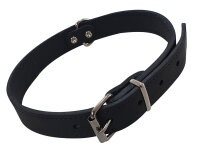 NOBBY Lederhalsband "Tabil", schwarz, L, 60 cm...