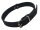 NOBBY Lederhalsband "Tabil", schwarz, L, 60 cm (46-56 cm), 25 mm