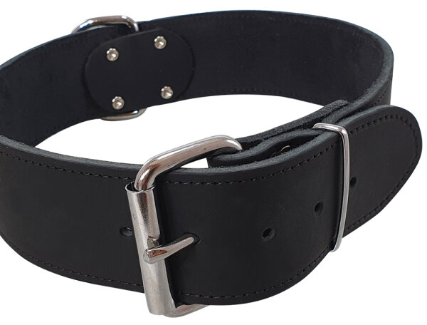 NOBBY Halsband extra "Tabil", schwarz, XL - XXL, 75 cm (61-71 cm), 50 mm