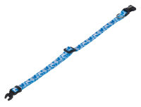 NOBBY Halsband Camouflage, hellblau, L: 20-35 cm; B: 10 mm
