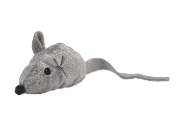 AUMÜLLER  Baldrian Maus, grau, 26 cm