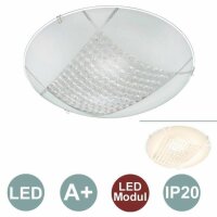 BRILONER LED Deckenleuchte Deckenlampe Glaslampe Lampe...