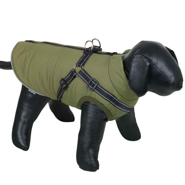 NOBBY "SALUS 2 in 1" Hundemantel, grün,Gr: 32 cm