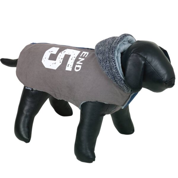 NOBBY "Depend" Hundepullover, blau-grau, 44 cm