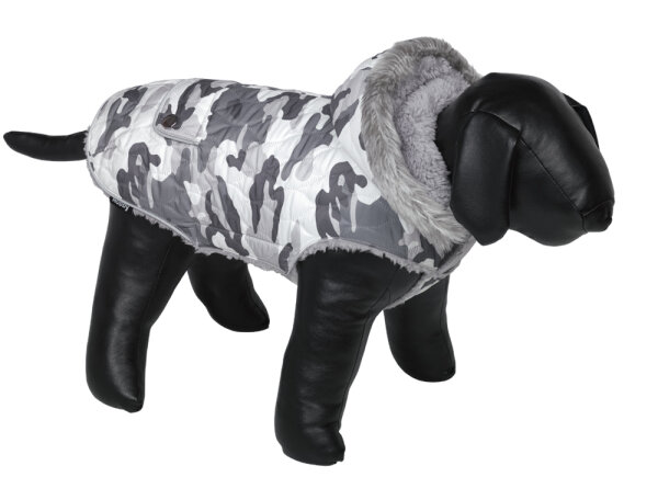 NOBBY Hundemantel "POLAR", grau camouflage, 29 cm