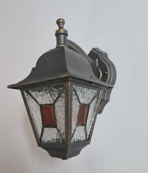 Aluguss-Aussenwandleuchte ANCONA  schwarz IP 44 805054